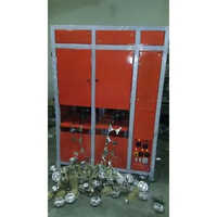 Double Die Dona Making Machine - Color: Orange