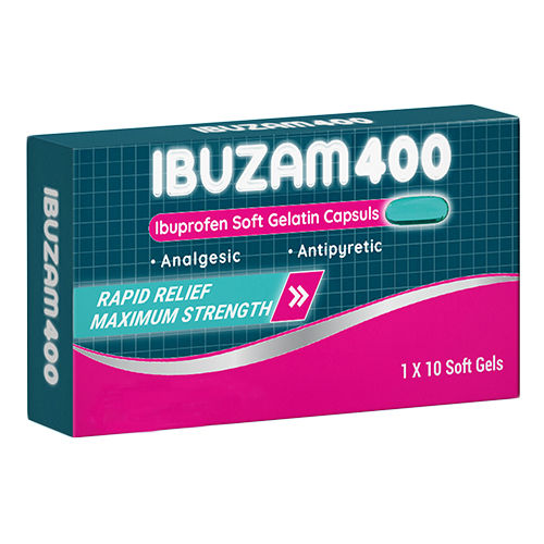 Ibuprofen 400 MG Soft Gelatin Capsules