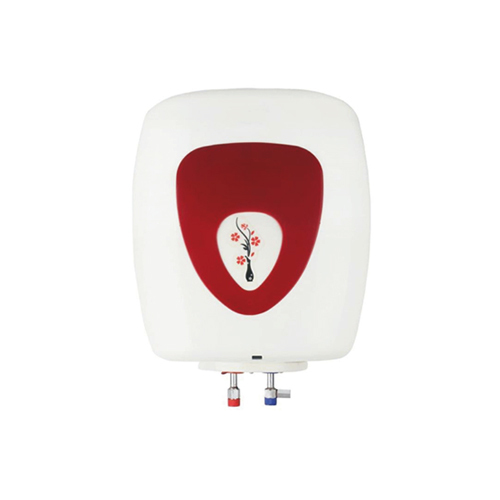 White-Red 10 Ltr Water Geyser