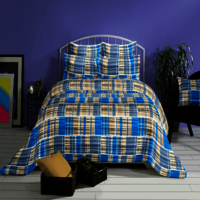 Checked Printed Bedsheet