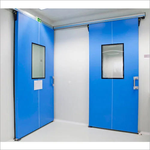 Clean Room Door Application: Industrial