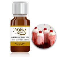 Buy Natural American Ice Cream Soda Food Essence Flavour Online At Best Price In Delhi India Nakia Perfumers - Glass Bottle, 10 Ml | 100% Pure & Natural, Easy To Use, Versatile Baking & Cooking Flavor