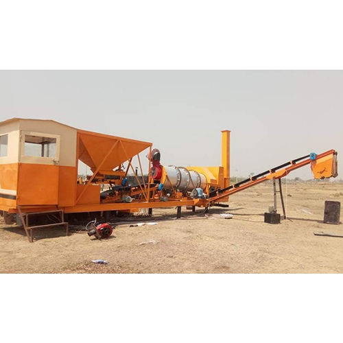 Semi-Automatic Industrial Asphalt Drum Mix Plant