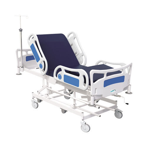 White-Blue 5 Function Icu Bed