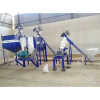 Automatic Cattle Feed Plant - Ms Material, 11 Hp Power, 100 Kg/hr Capacity | Eco-friendly, High Efficiency, Fully Automatic