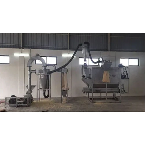 Electric Semi Automatic Besan Plant