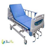 थ्री क्रैंक मैनुअल हॉस्पिटल बेड डिज़ाइन: वन पीस
