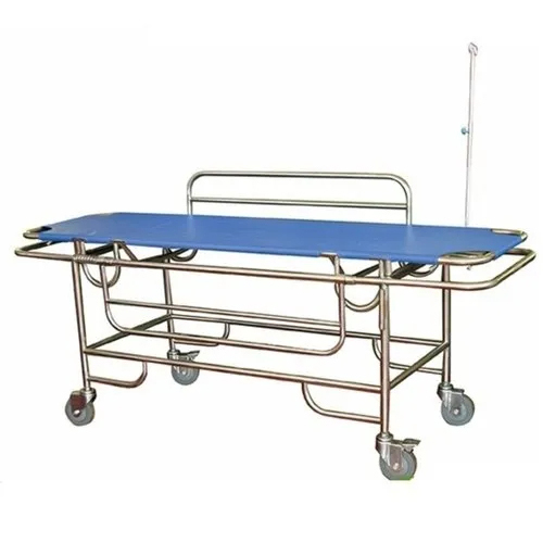 Eco-Friendly Stainless Steel Patient Trolley