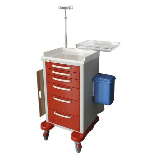 Emergency Trolley By UNIVERSE SURGICAL EQUIPMENT CO.