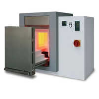 Laboratory Furnace - Mild Steel, 240 Volt, Gray | High-temperature Heating Tool With Digital Control Panel, Over-temperature Safety, Automatic Shut-off, Ideal For Annealing And Sintering