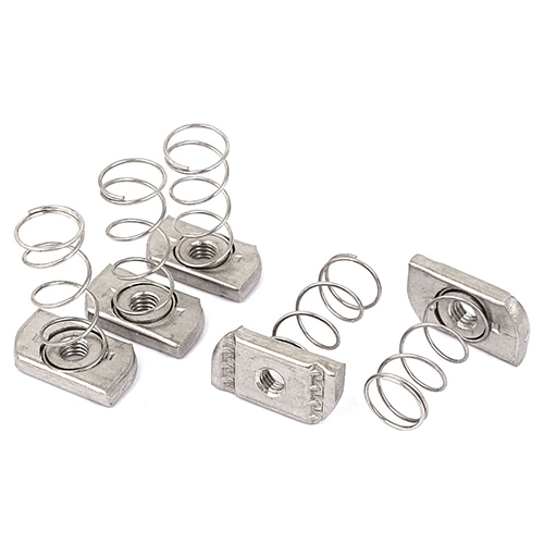 MS Channel Nuts - Stainless Steel, Polished Finish | Long Life Service for Industrial Use