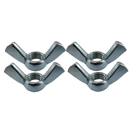 MS Wing Nuts - Stainless Steel, Polished Finish | Long Life Service for Industrial Applications