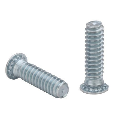 Clinch Screw - Stainless Steel, Industrial Use, Sleek Silver Finish