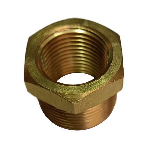 Brass Hex Bush Hardness: Hard