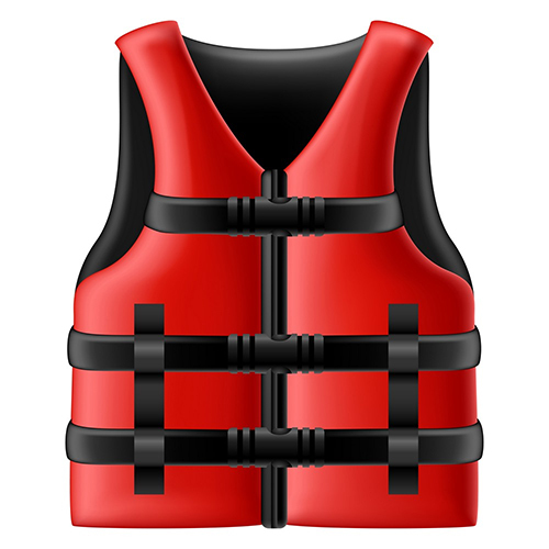 Red Safety Life Jacket