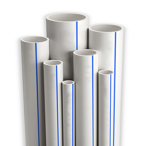 White Round Upvc Pipe