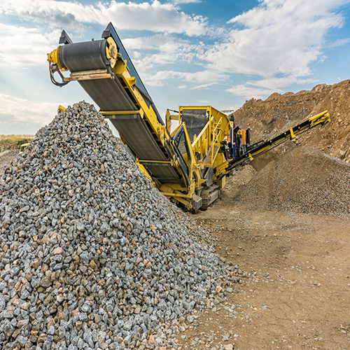 Building Crushed Stone Usage: Industrial