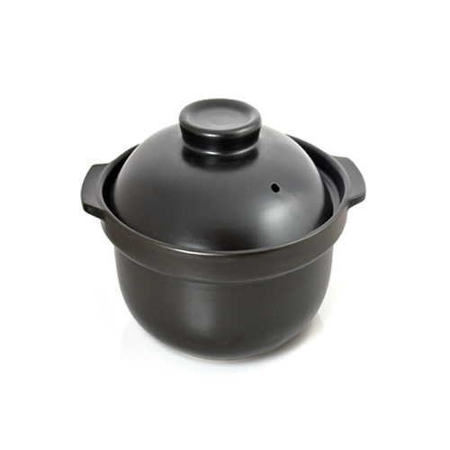 Black Clay Pot