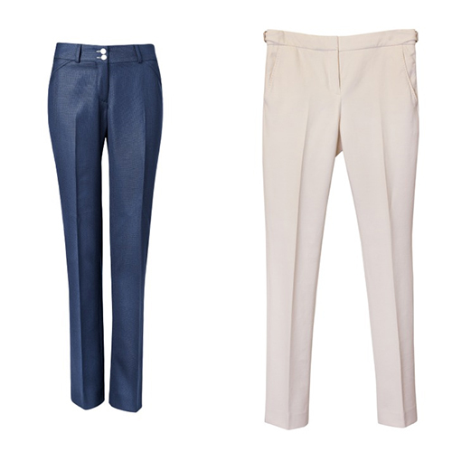 Blue Ladies Formal Pant