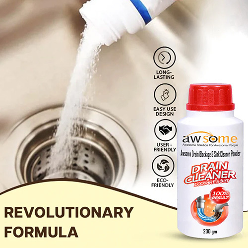 Drain Blockage Cleaner Powder