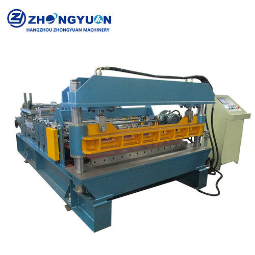 Metal coil sheet slit and cut to length machine