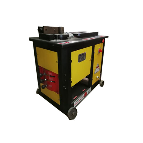 Yellow And Black Gf-20 Rebar Ring Making Machine