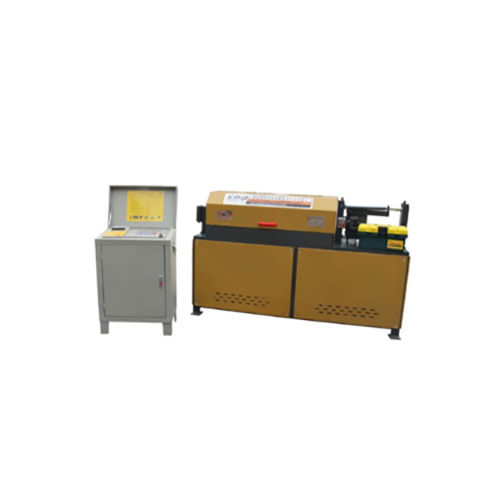 Yellow Gt4-12A Rebar Decoiling Machine