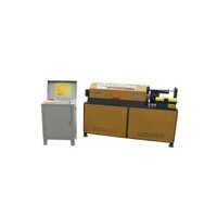 Yellow Gt4-12A Rebar Decoiling Machine