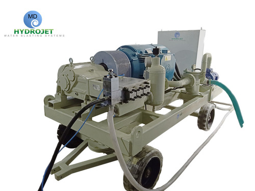 Trolley Mounted Hydro Jetting Pump