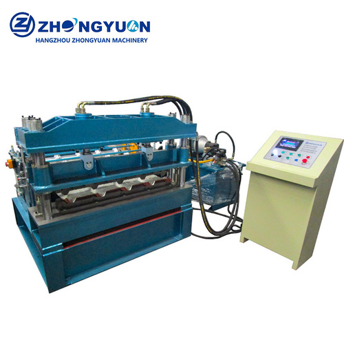 roof crimping roll forming machine