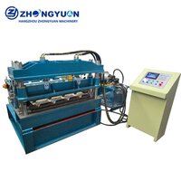roof crimping roll forming machine