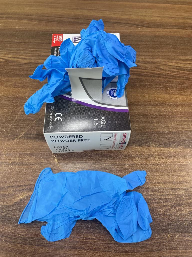 SAFESHIELD Nitrile Surgical Gloves