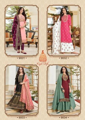 Women Designer dupatta collection with kurti  Plazzo...