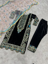 Women Designer Party Wear Look Top-Dupatta and Fully Stiched Bottom