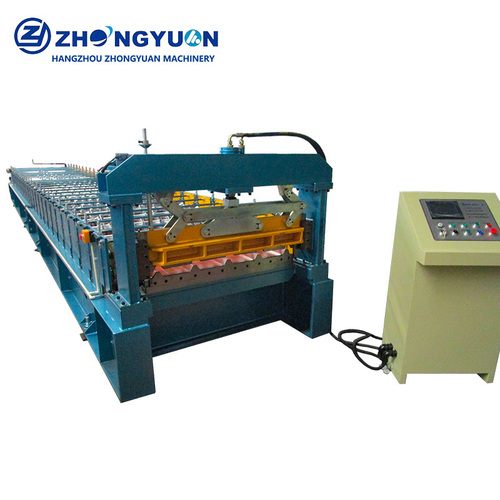Metal roof roll forming machine