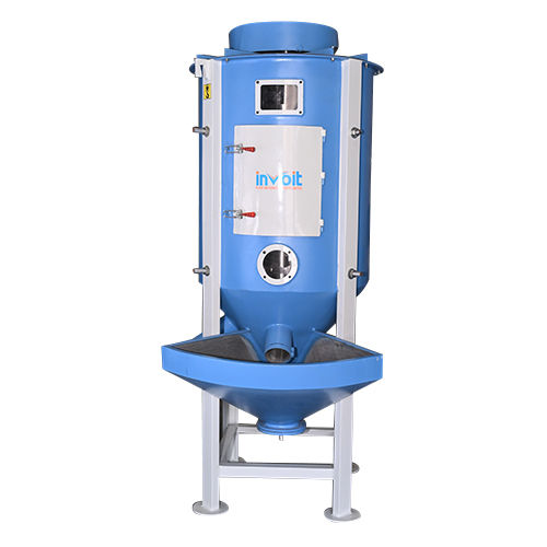 Blue Vertical Granules Mixer Machine