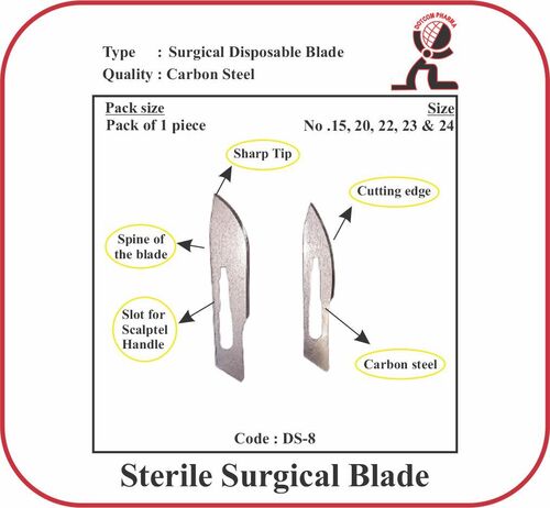 Sterile Surgical Blade- 20 No