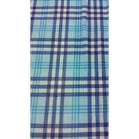 Checked Poly Knitting Fabric