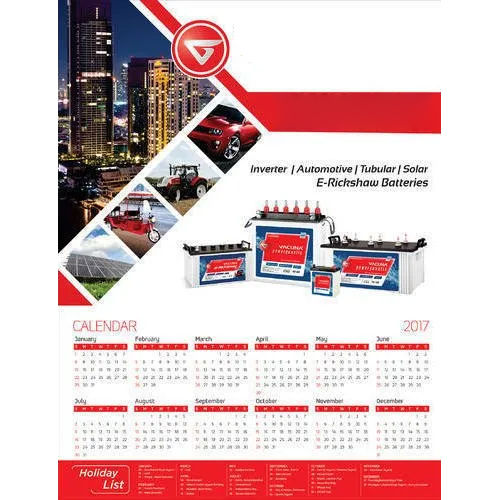 Calender Printing Services By BHUMI ADVERTISERS