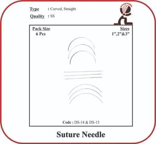 Comfortable To Use  And Good In Quality Suture Needle Half Circle