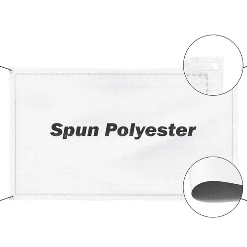 Spun Polyester Fabric Banner