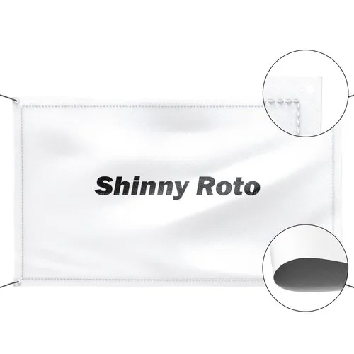 Shinny Roto Fabric Banner