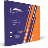 Pop Up Backdrop Stand - Flagpole Material: Aluminium