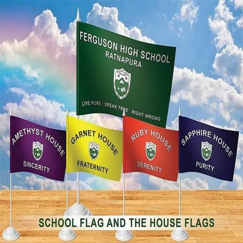 Printed School Flag