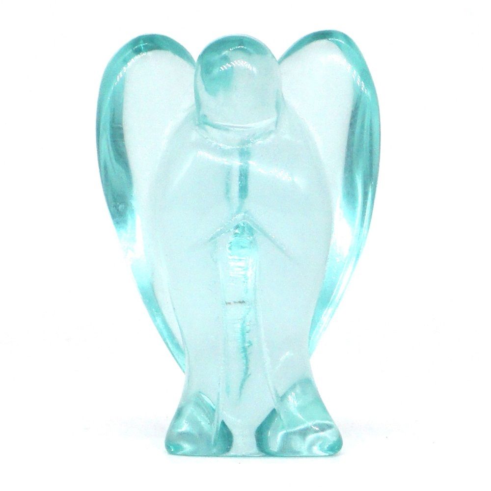 Natural White Jade Gemstone Angel