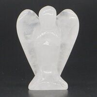 Natural White Jade Gemstone Angel