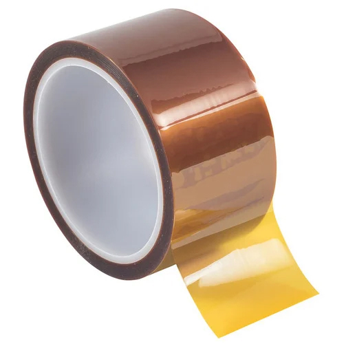 High Temperature Polymide Tape - Material: Polyimide, Width: 42 mm, Thickness: 0.050 mm | Features: Rigid Hardness, Embossing Finish
