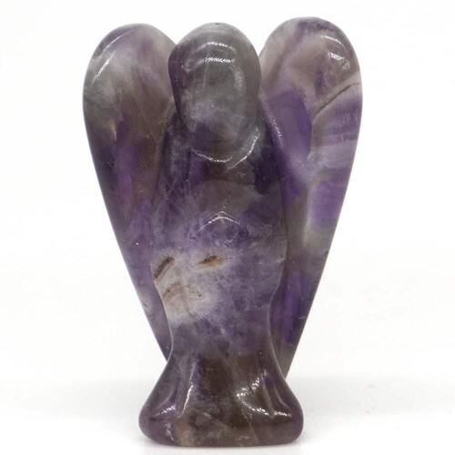 Natural Purple Amethyst Gemstone Angel