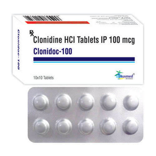 100Mcg Clonidine Hci Tablets Ip General Medicines