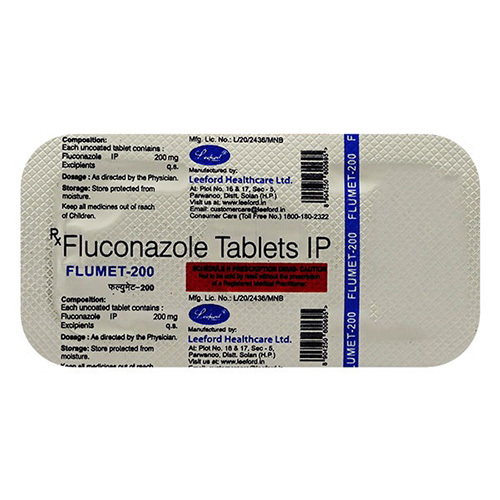 200Mg Fluconazole Tablets Ip